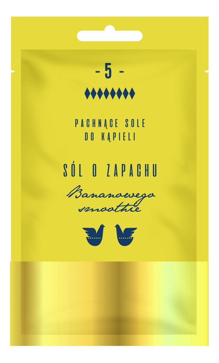 Pachnąca Sól do kąpieli - Bananowe Smoothie