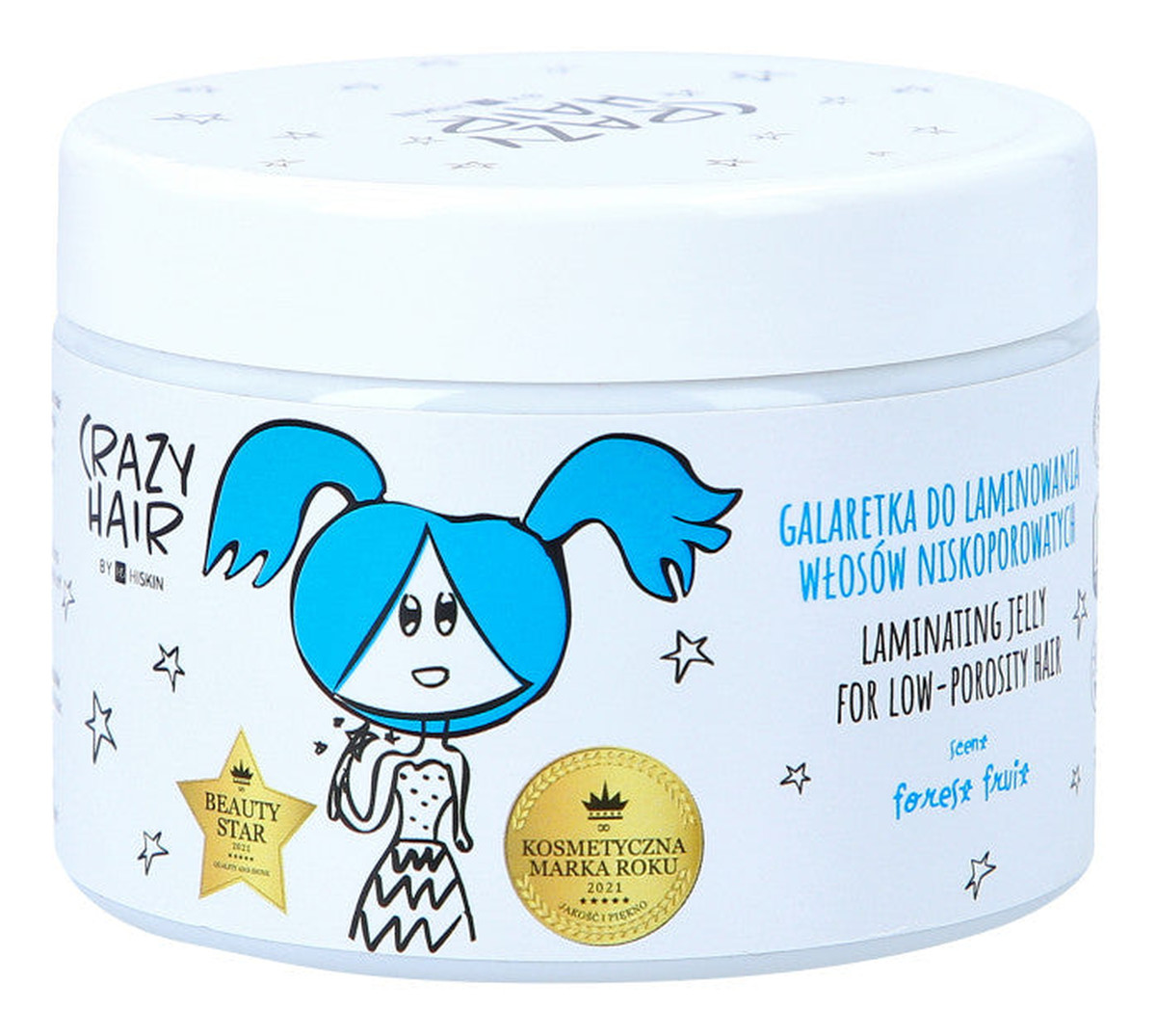 Hair Galaretka do laminowania włosów niskoporowatych Forest Fruit