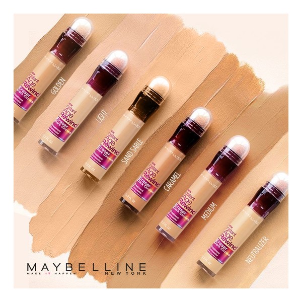 Maybelline The Eraser Eye Instant Anti-Age Perfect&Cover Korektor pod oczy 6ml