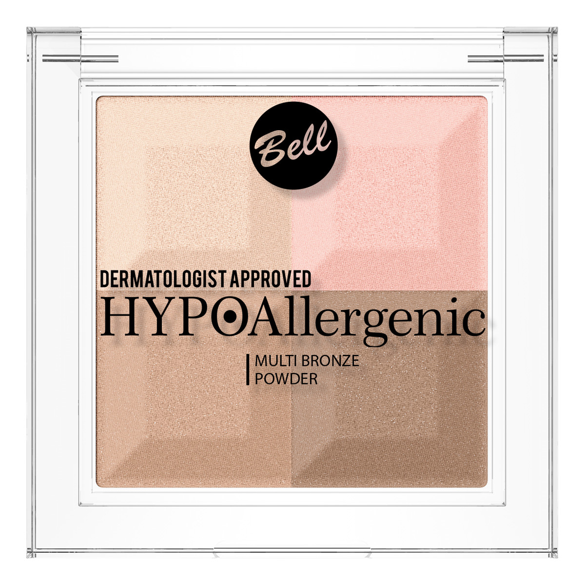 Bell Hypoallergenic Multi Bronze Powder puder do twarzy brązująco-rozświetlający