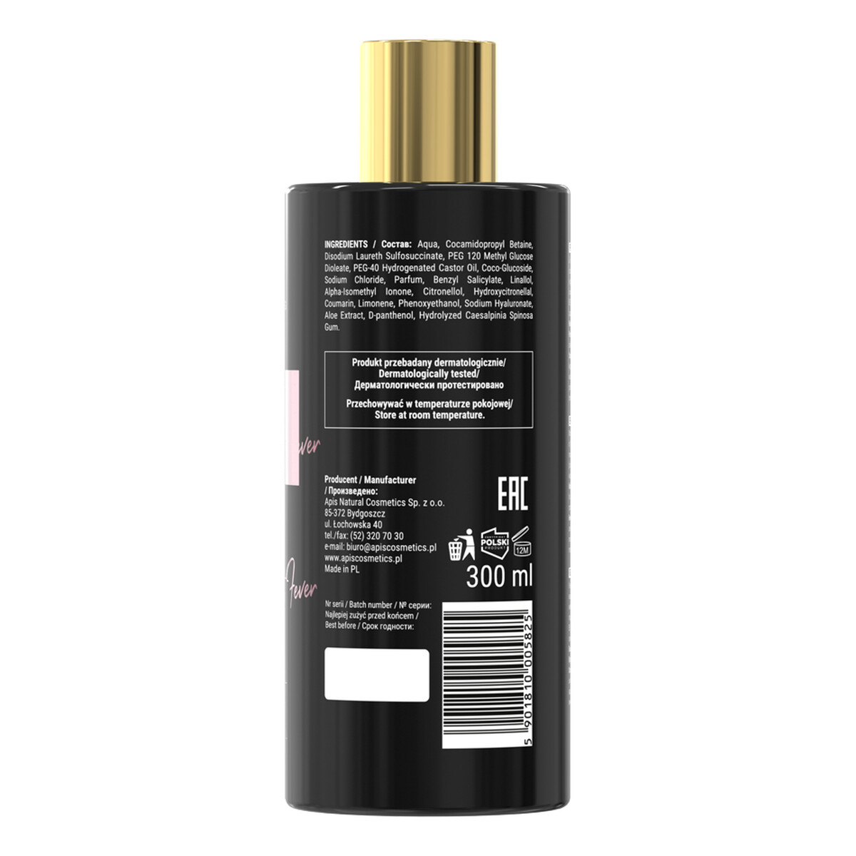 Apis Night Fever Żel do mycia ciała nawilżający 300ml