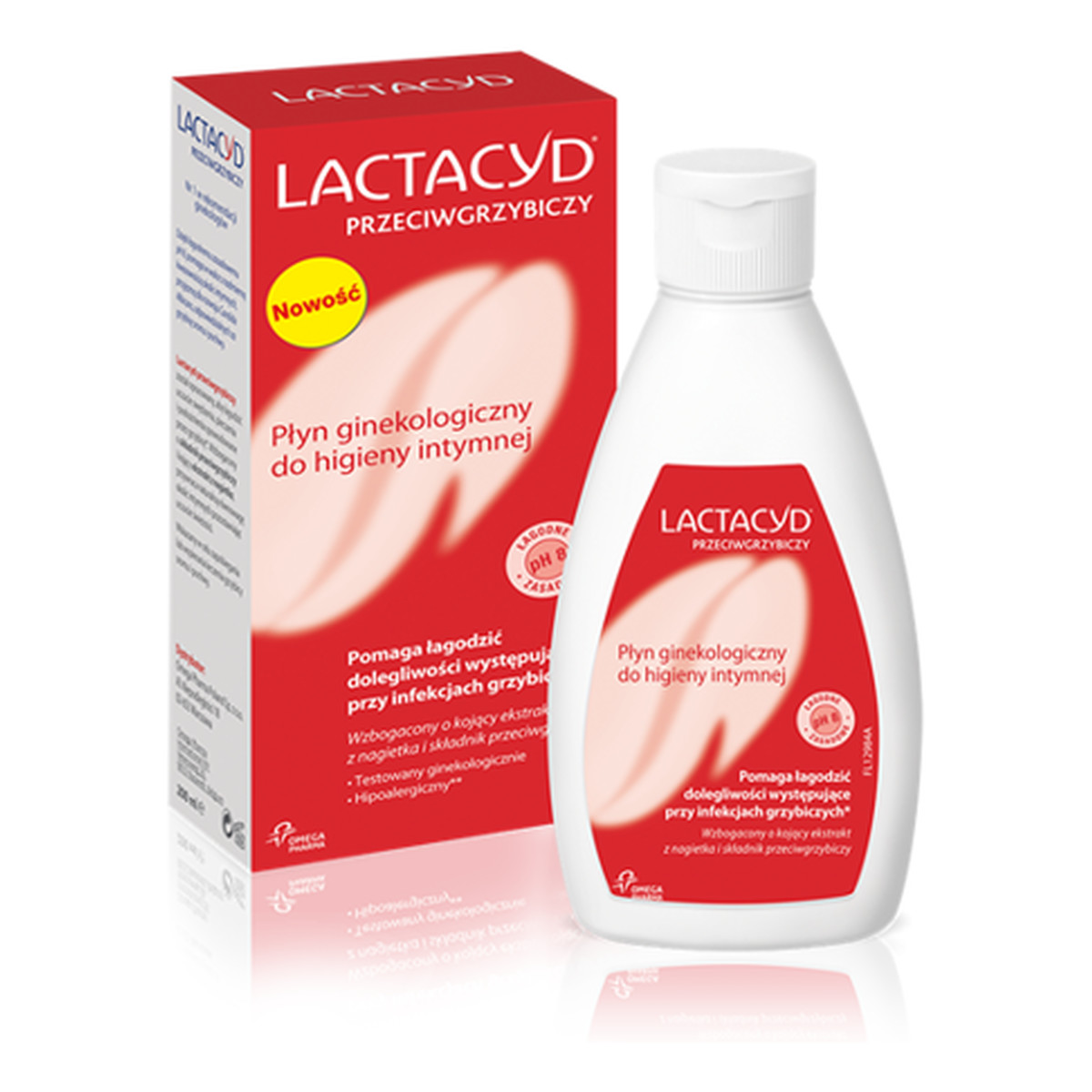 Lactacyd Przeciwgrzybiczy Płyn Ginekologiczny Do Higieny Intymnej 200ml