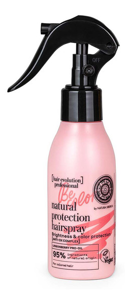 Hair evolution be color natural protection hairspray naturalny wegański ochronny spray do włosów farbowanych