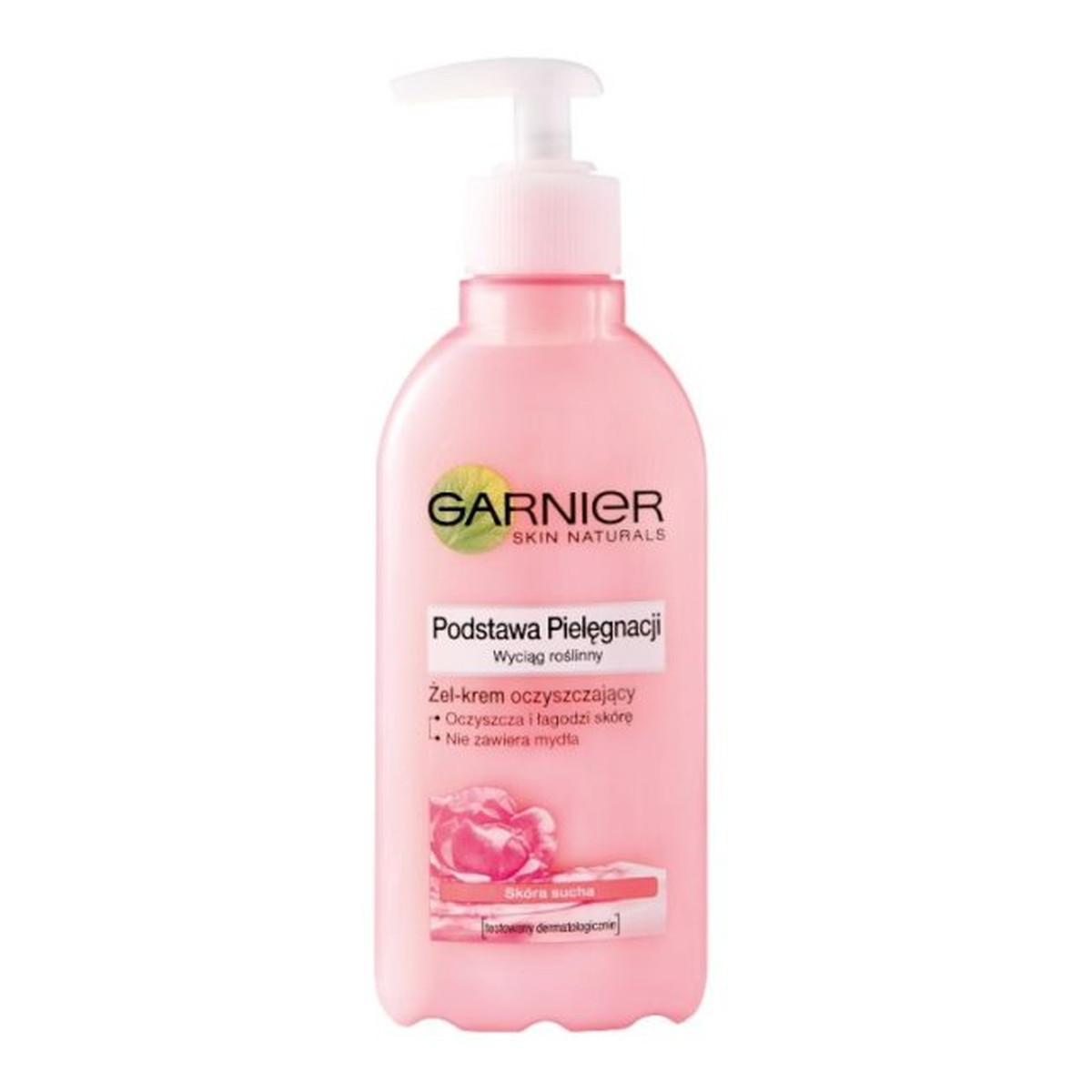Garnier Podstawa Pielęgnacji Żel-Krem Oczyszczający Do Twarzy Skóra sucha 200ml