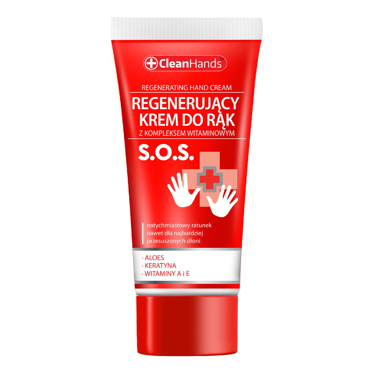 Clean Hands Regenerujący krem do rąk S.O.S 30ml