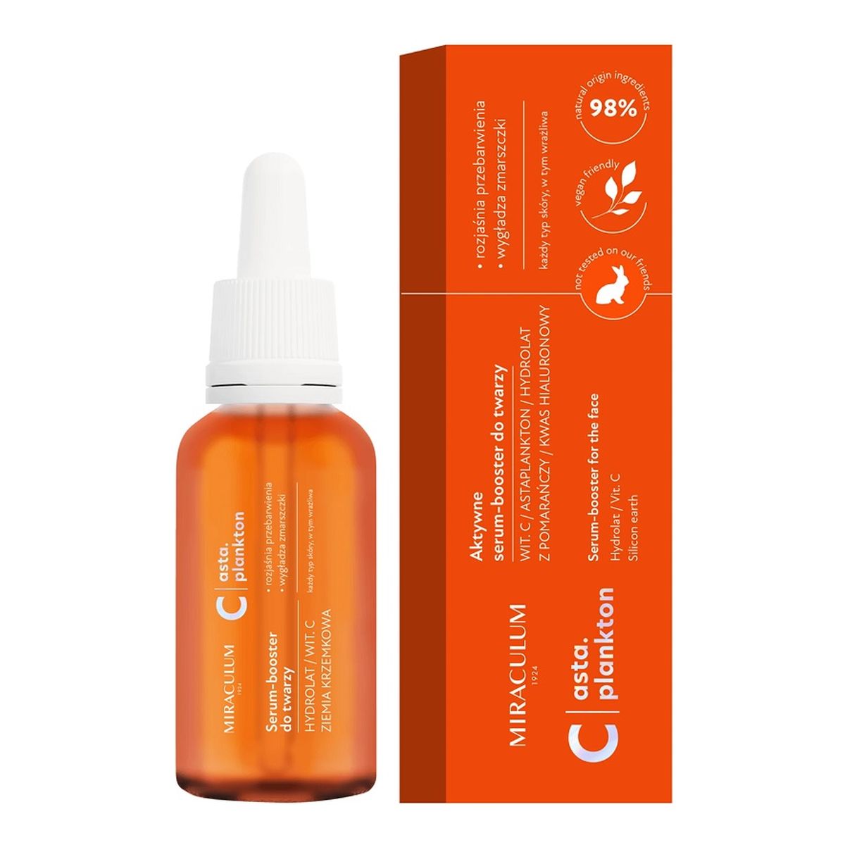 Miraculum Asta Plankton C aktywne serum-booster do twarzy 30ml