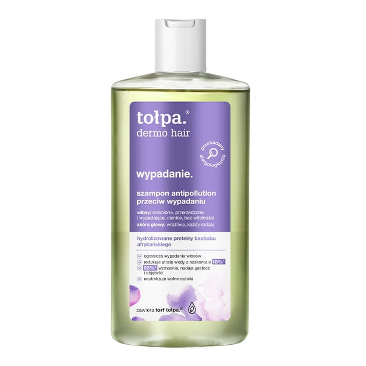 Tołpa DERMO HAIR Wzmacniający szampon do włosów przeciw oznakom starzenia 250ml