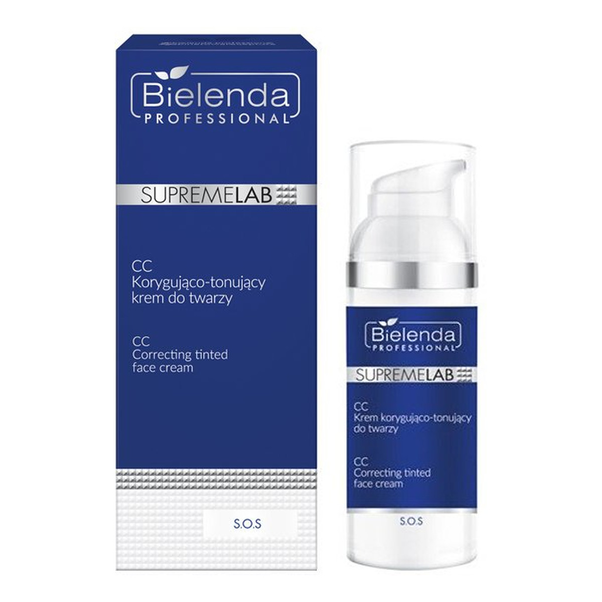 Bielenda Professional SUPREMELAB S.O.S korygująco-tonujący krem CC do twarzy 50ml