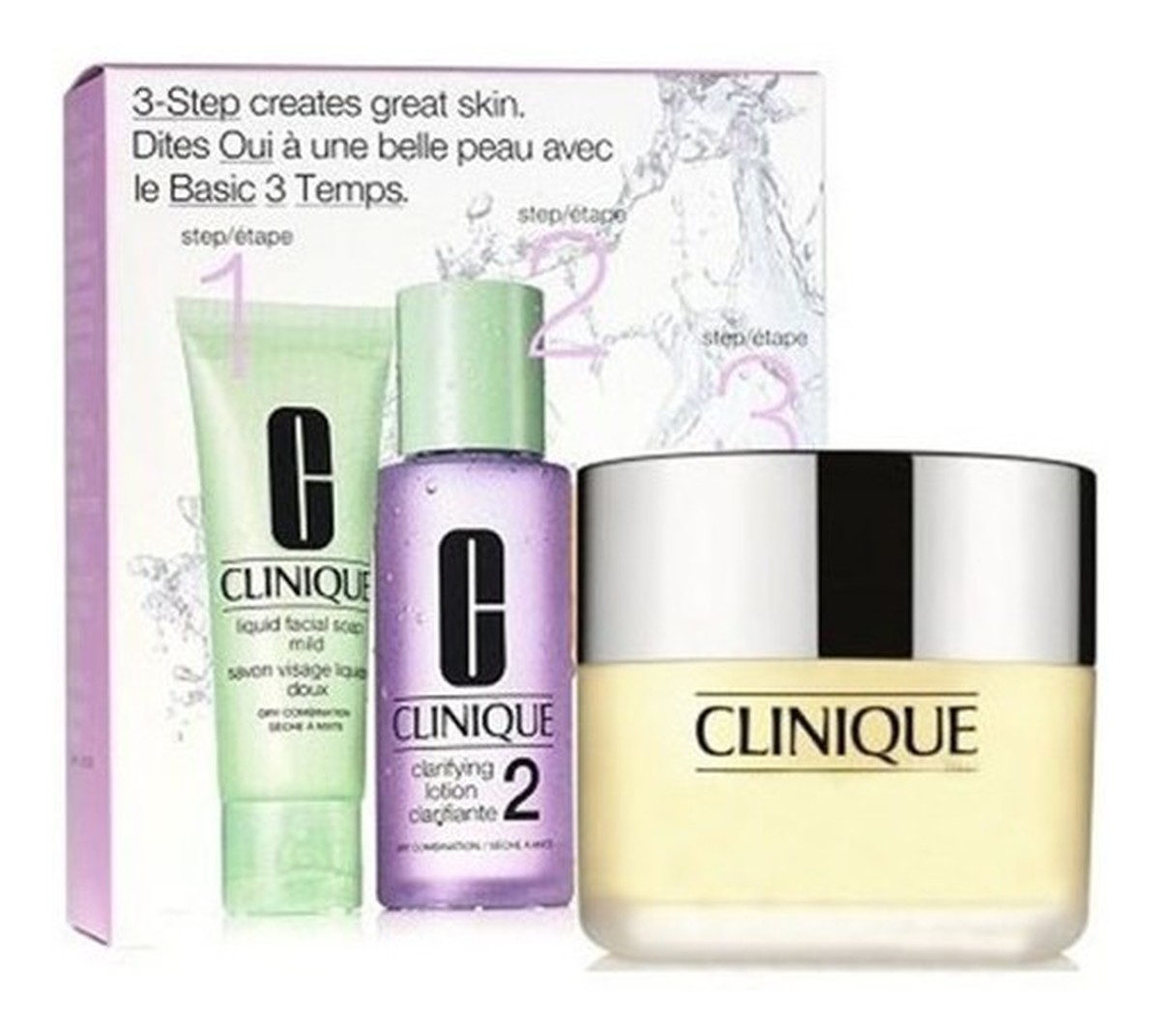 Mydło w płynie 50ml + Płyn oczyszczający 100ml + Krem nawilżający 30ml