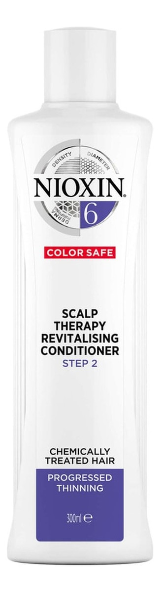 System 6 scalp therapy revitalising conditioner odżywka do włosów poddanych zabiegom chemicznym znacznie przerzedzonych