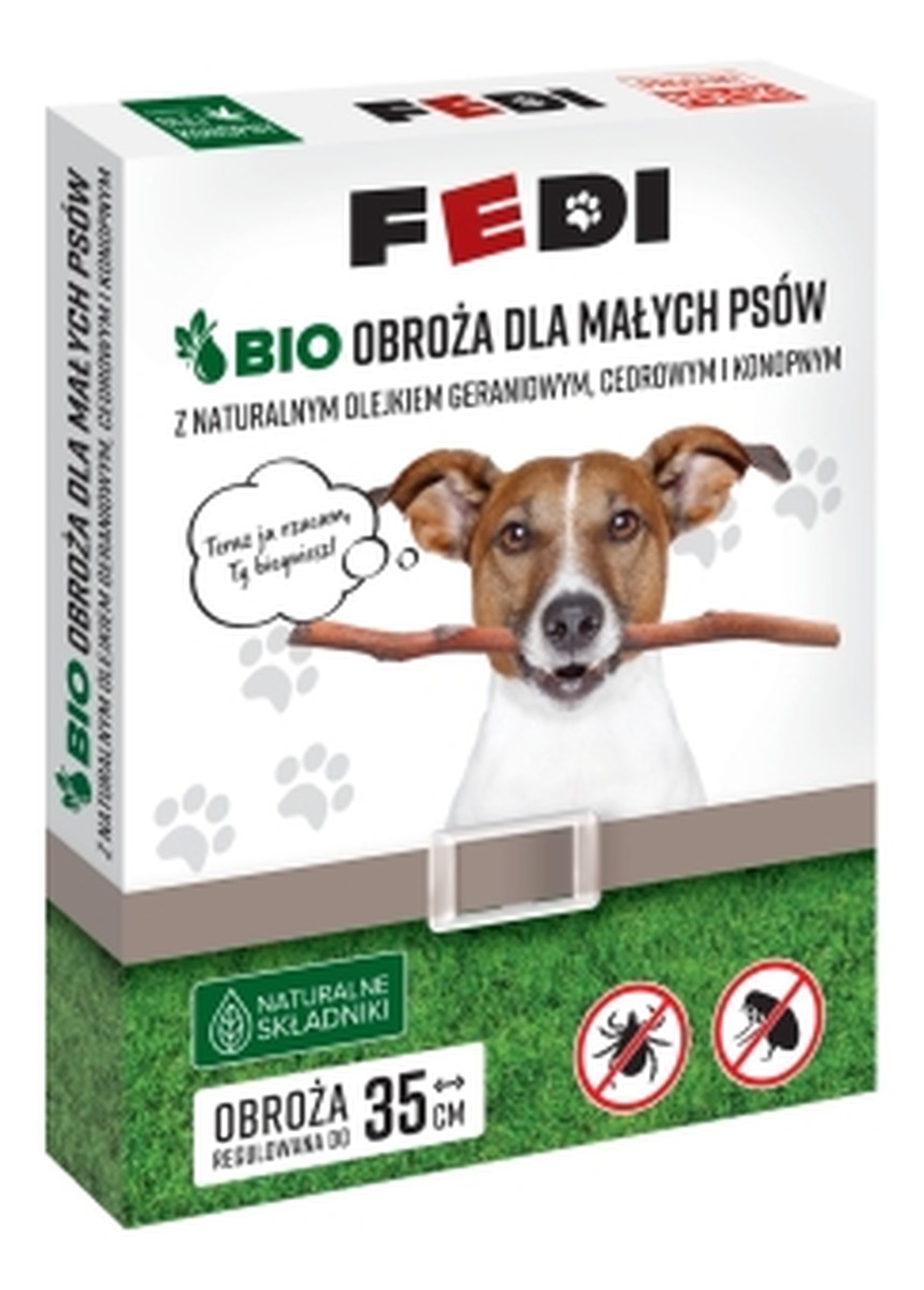 OBROZA DLA MALYCH PSOW PRZECIW PCHLOM I KLESZCZOM