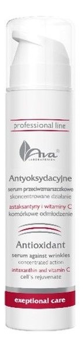 Antyoksydacyjne serum przeciwzmarszczkowe z astaksantyną i witaminą c