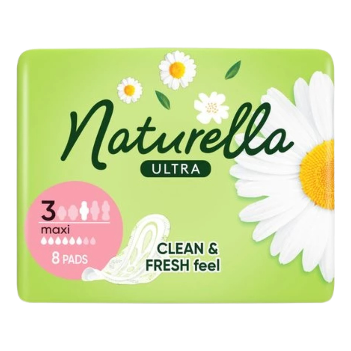 Naturella Ultra Podpaski Maxi ze skrzydełkami 1 op.-8 sztuk