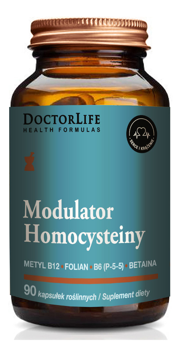 Modulator homocysteiny suplement diety 90 kapsułek