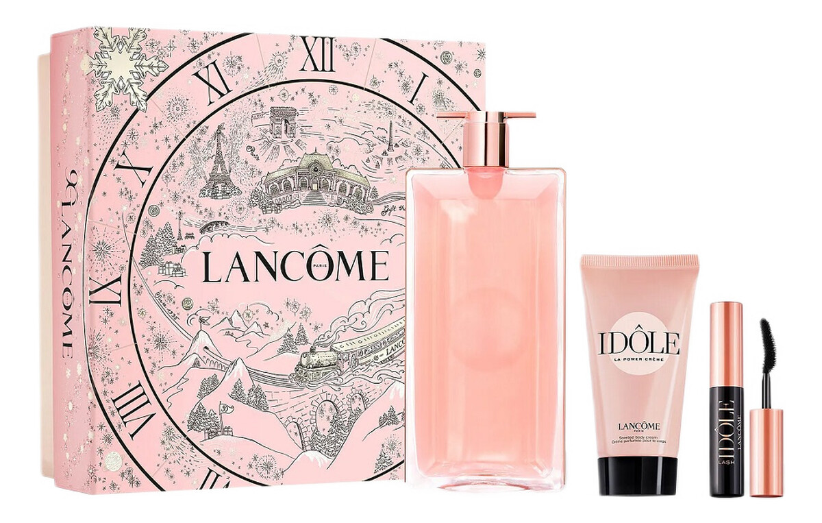 Zestaw woda perfumowana spray 50ml + balsam do ciała 50ml + mini tusz do rzęs 2.5ml