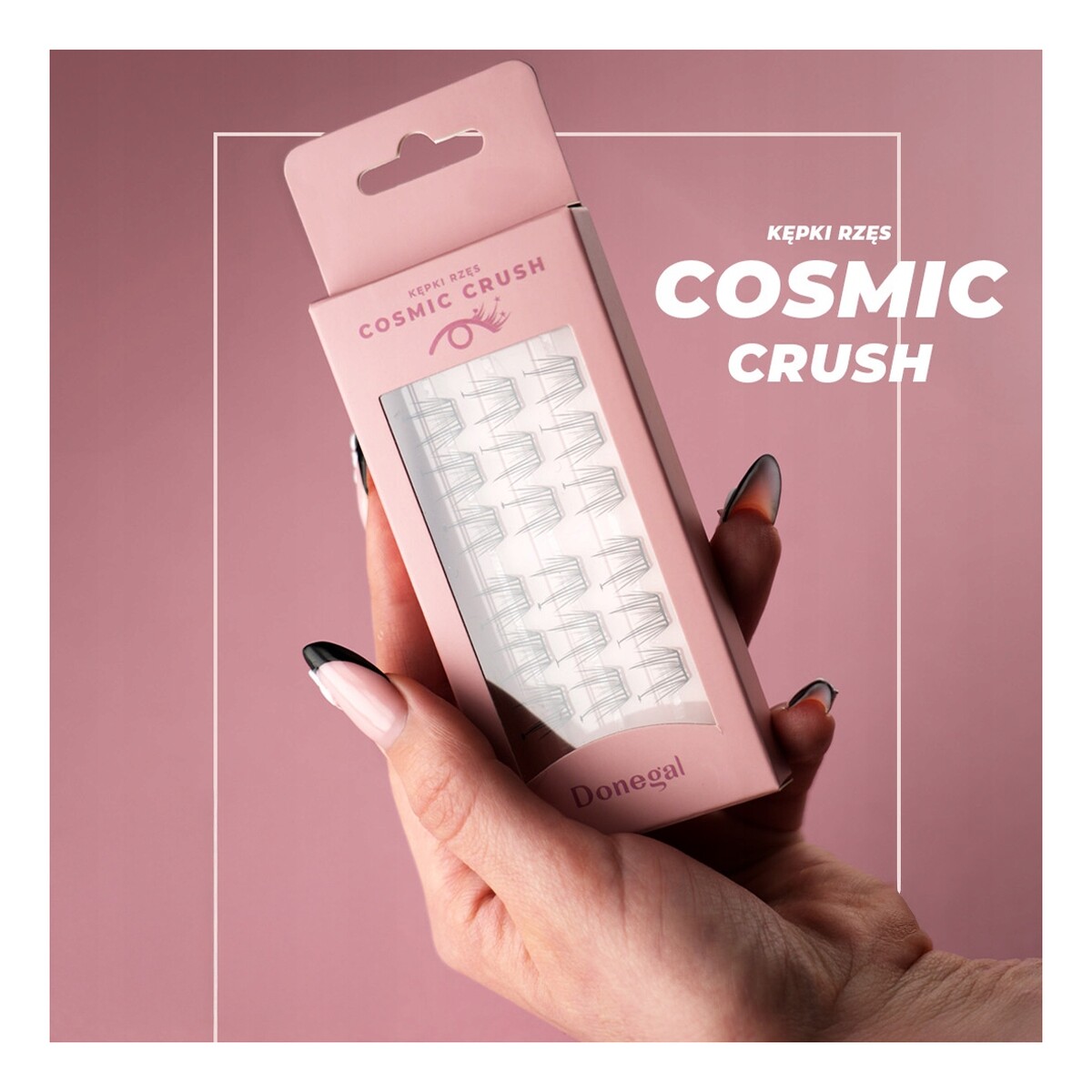 Donegal Sztuczne rzęsy 3 pary Cosmic Crush