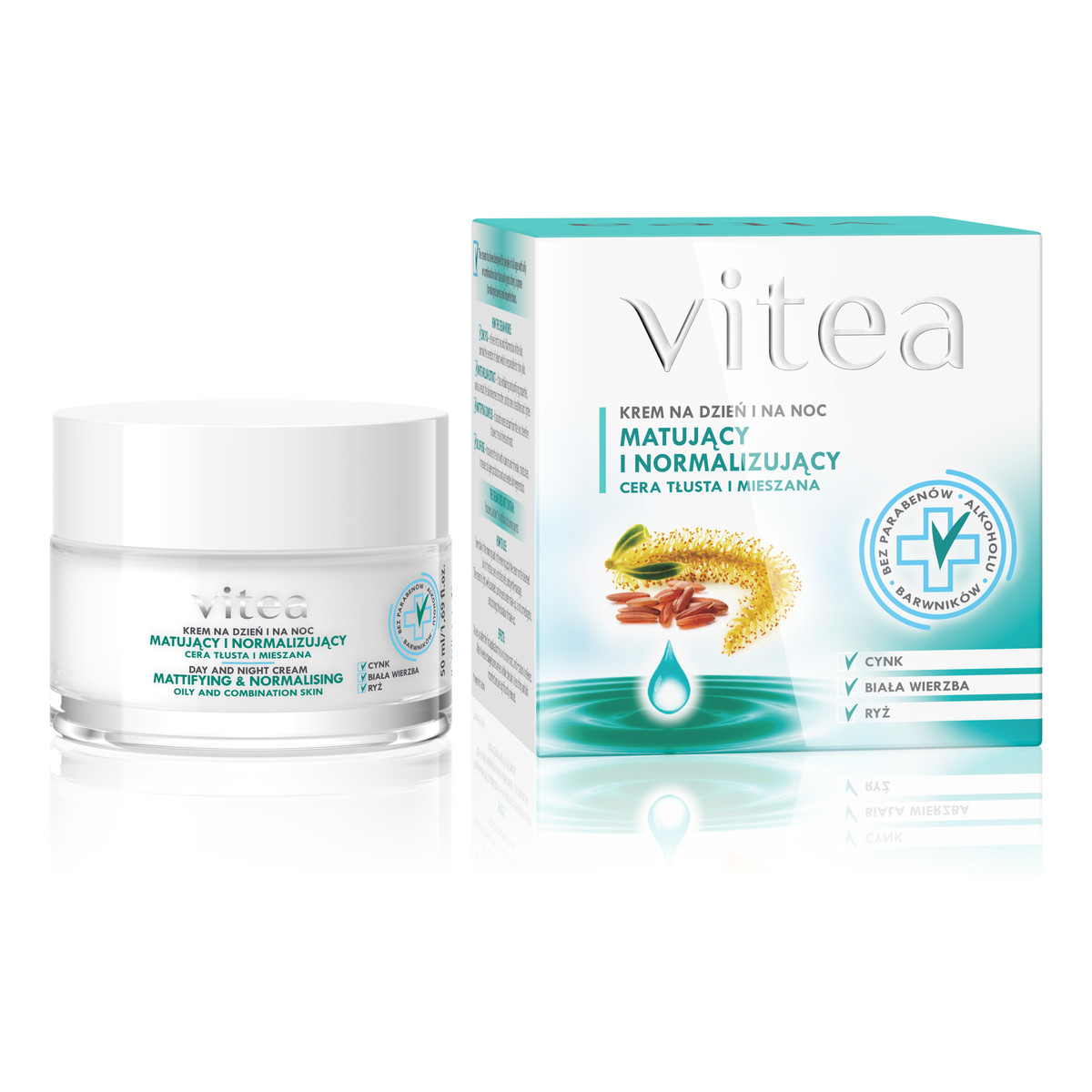 Vitea Krem Matujący i Normalizujący Na Dzień i Na Noc 50ml