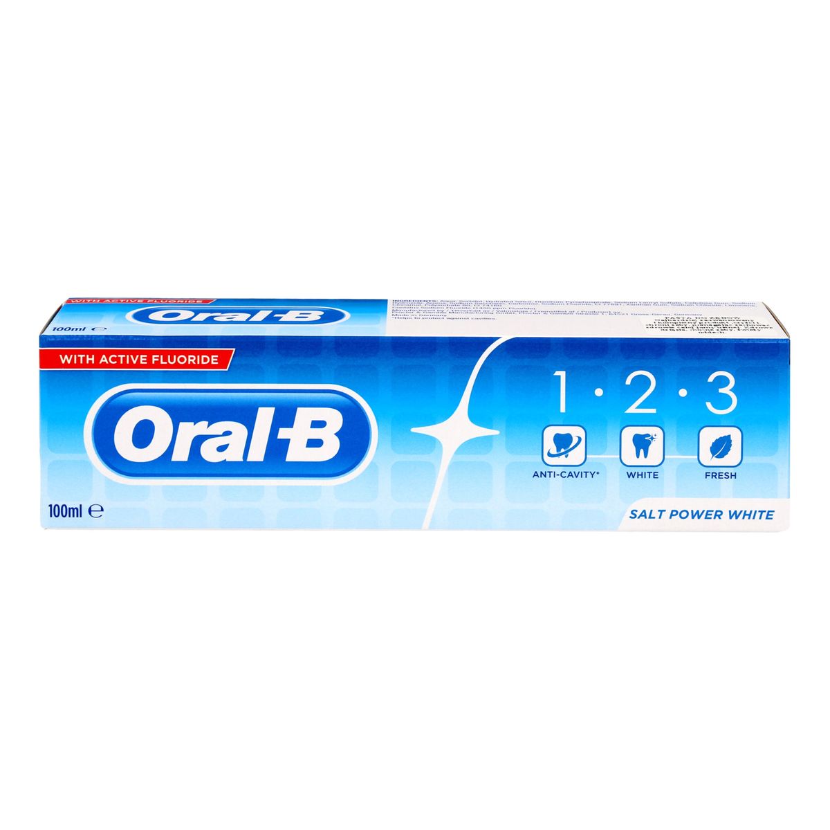 Oral-B Salt Power White 1-2-3 Pasta do zębów 100ml