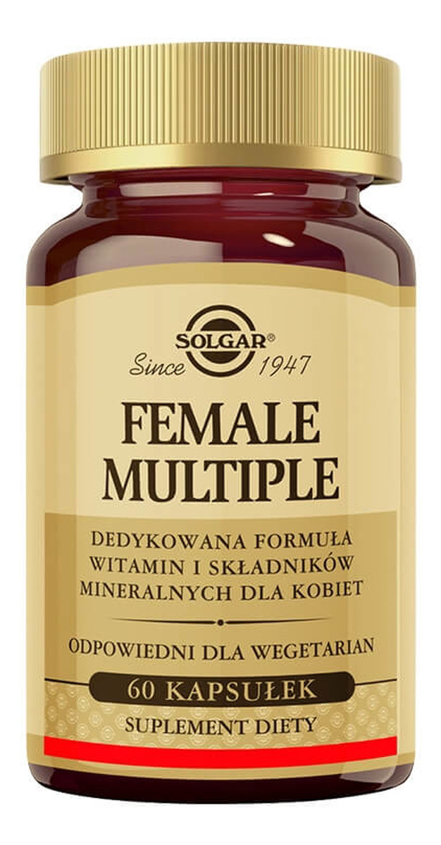 Female multiple suplement diety 60 kapsułek