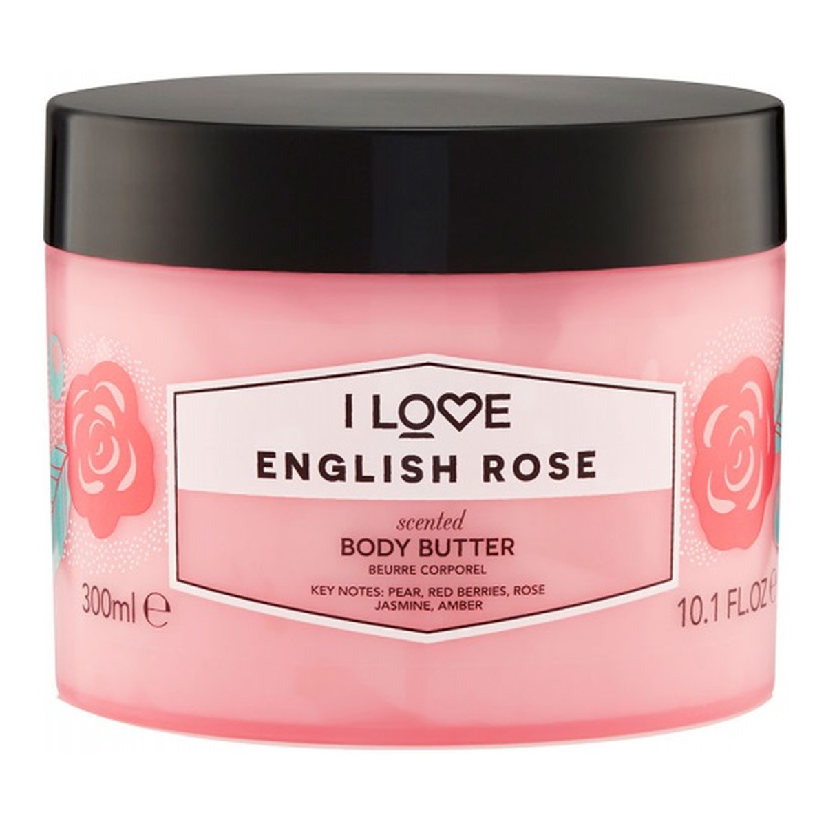 I love Scented body butter nawilżające masło do ciała english rose 300ml