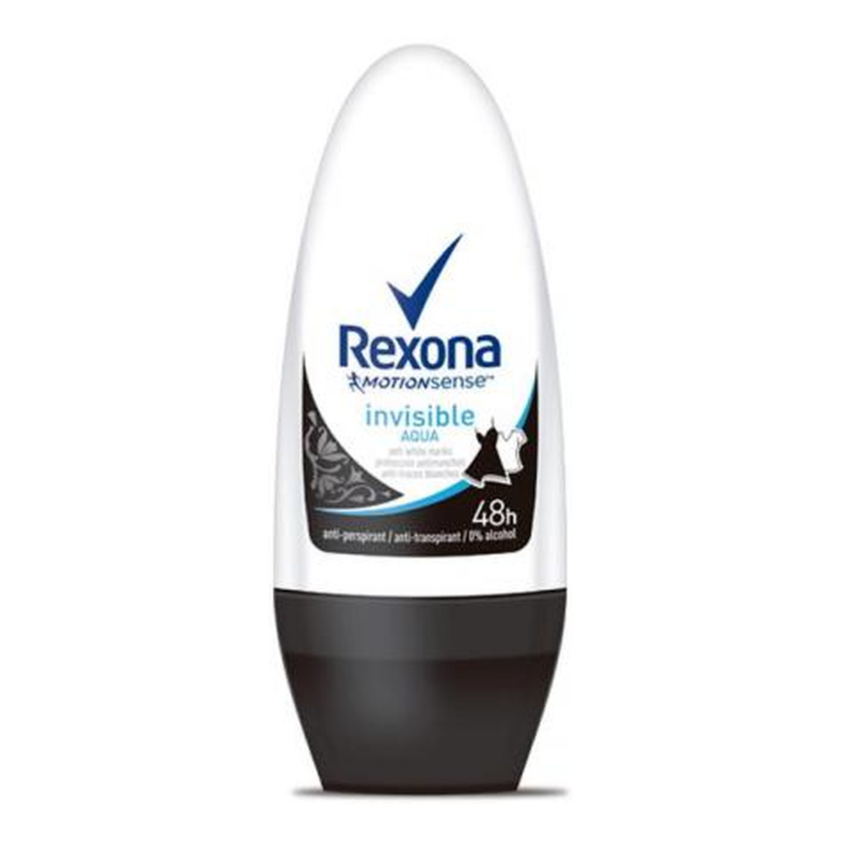 Rexona Invisible Aqua Dezodorant roll-on Motion Sense Woman 50ml