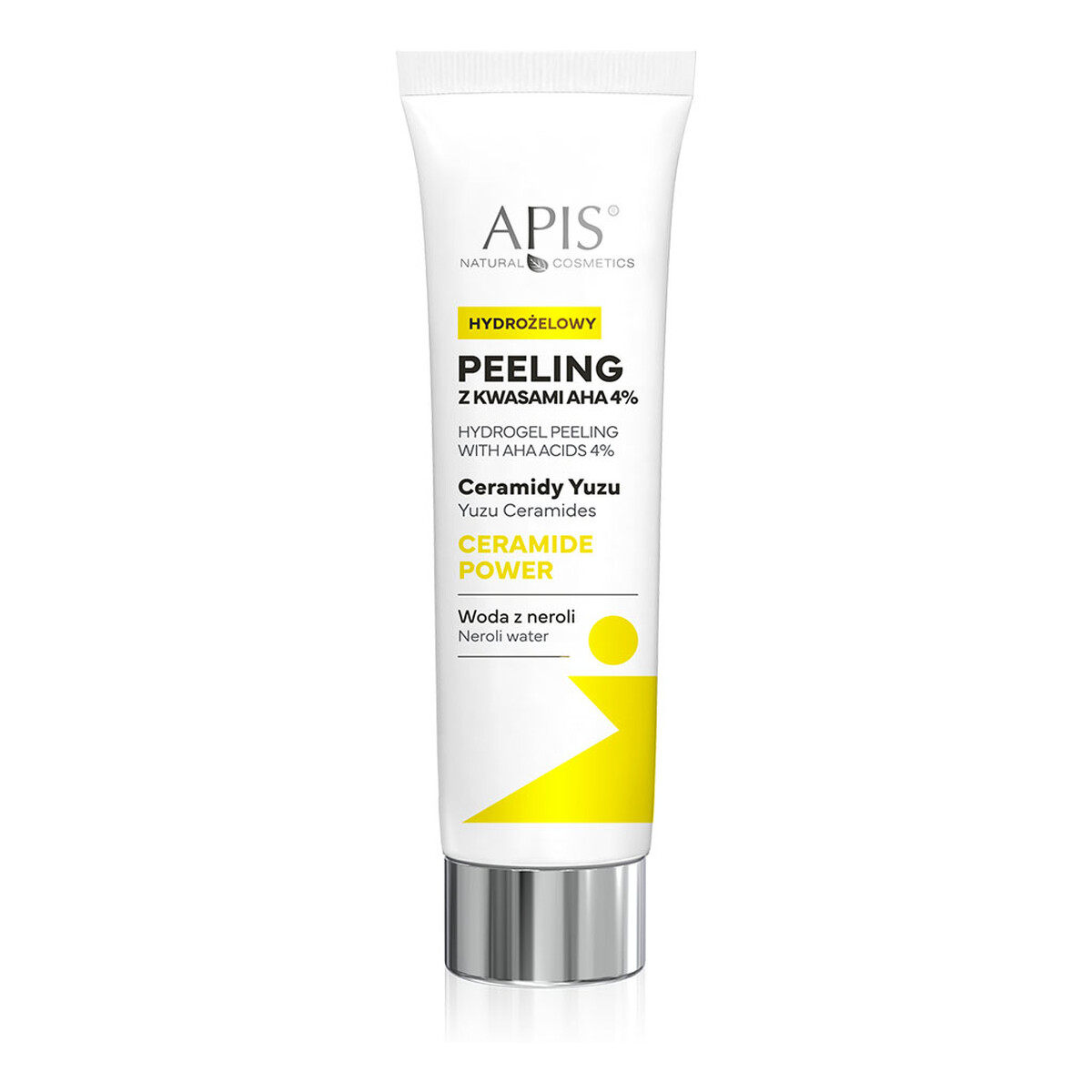 Apis Ceramide Power Hydrożelowy Peeling do twarzy z kwasami AHA 4% 100ml