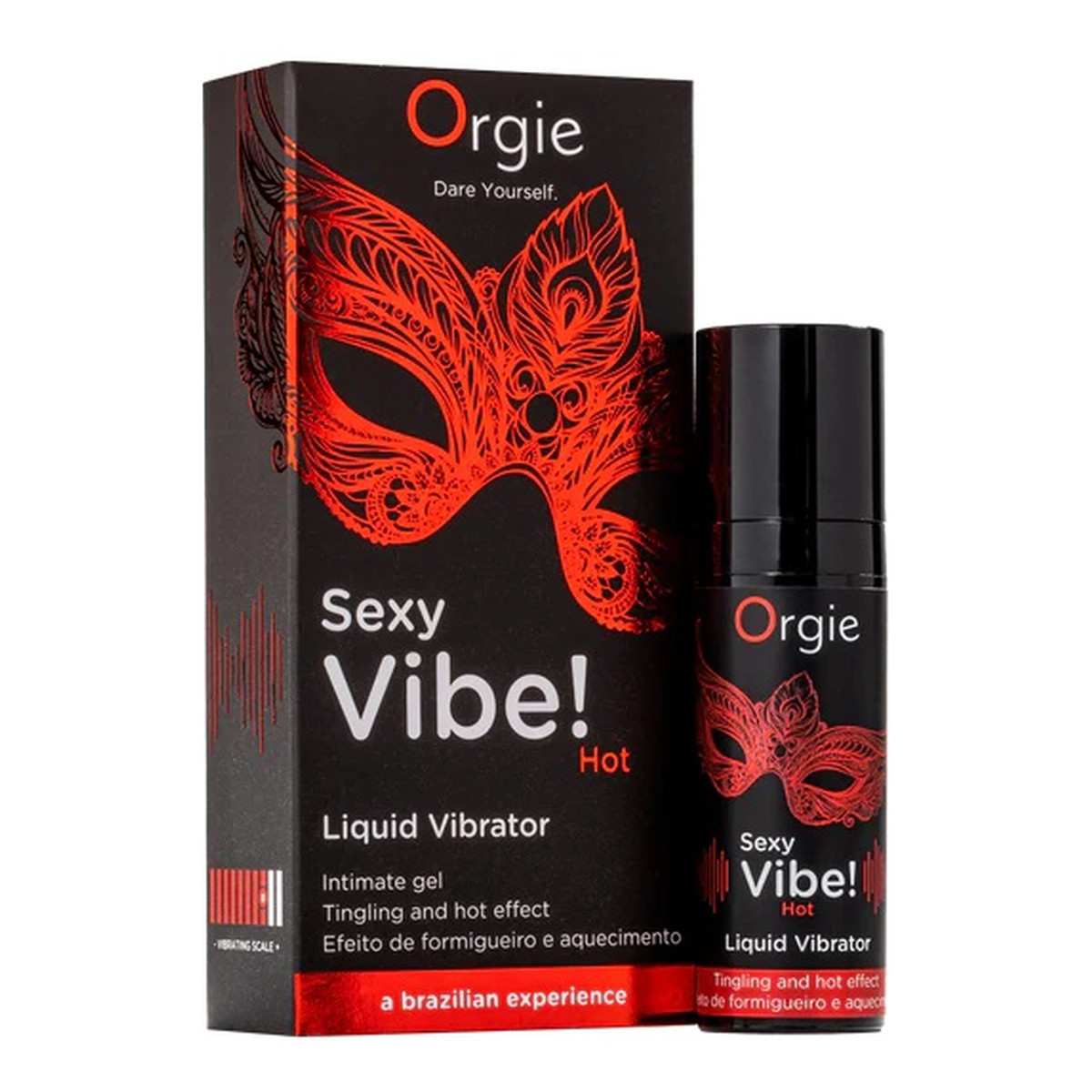 Orgie Sexy Vibe! Liquid Vibrator Hot rozgrzewający Żel stymulujący 15ml