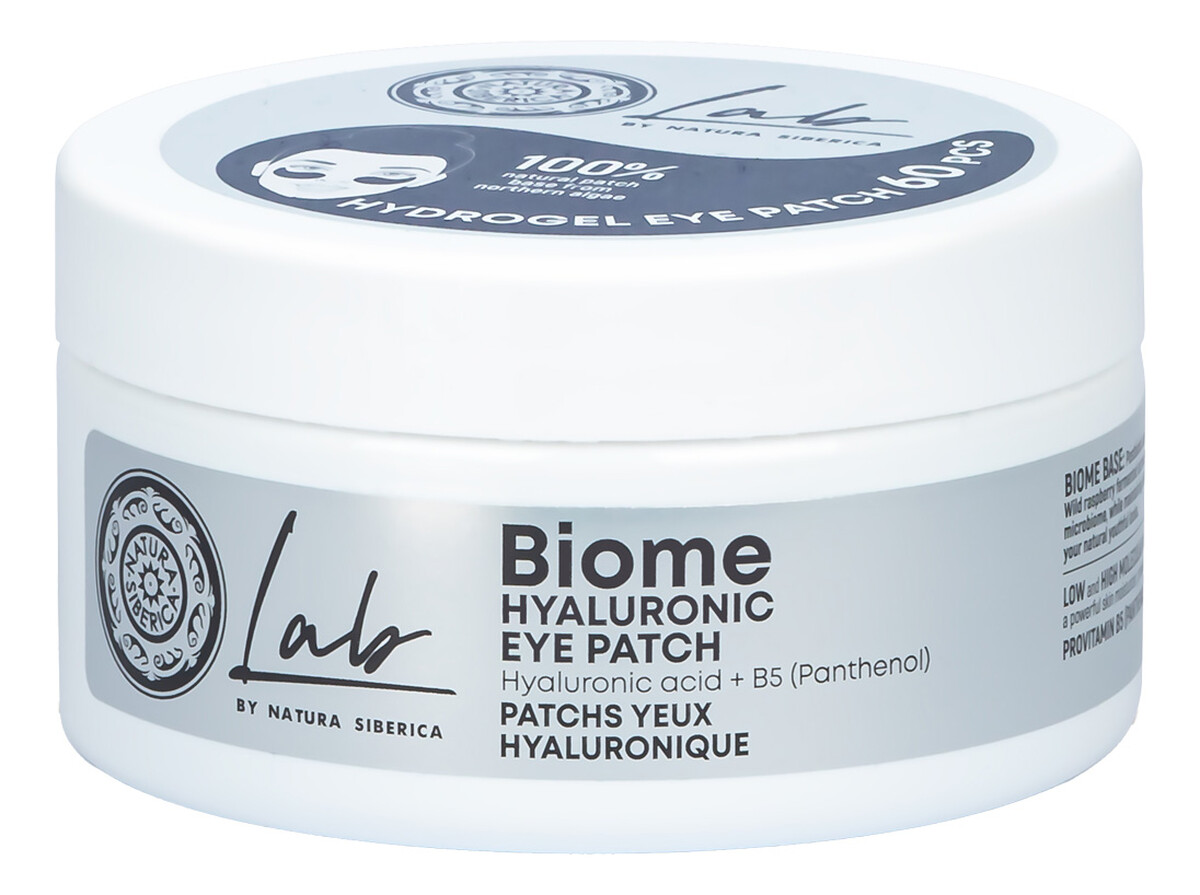 Lab biome hialuronowe płatki pod oczy 60szt