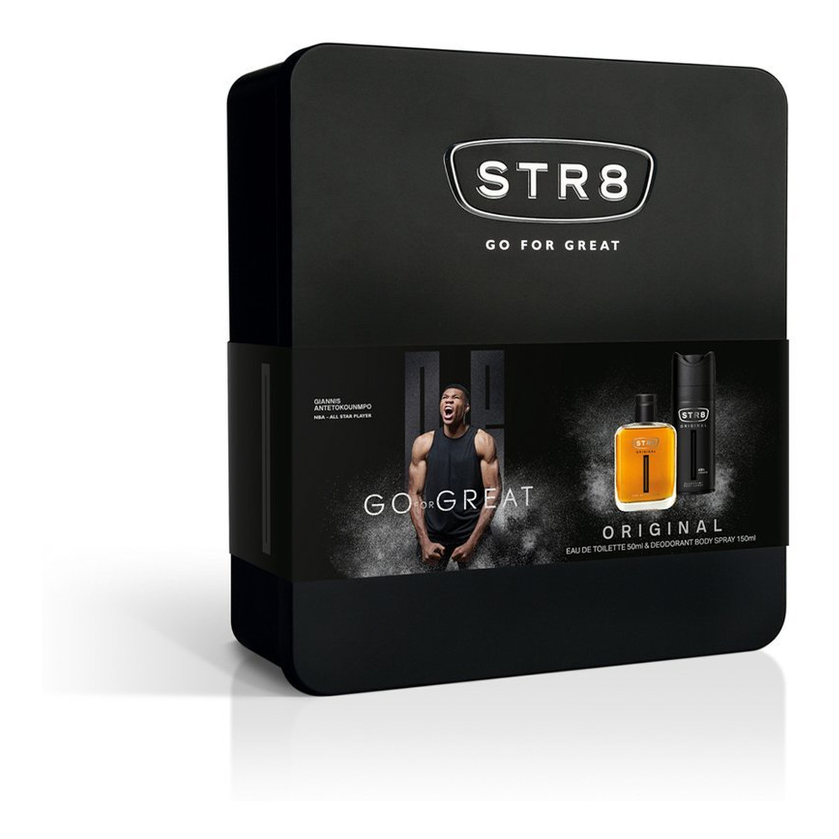 STR8 Original Zestaw prezentowy (dezodorant spray 150ml+woda toaletowa 50ml) 200ml