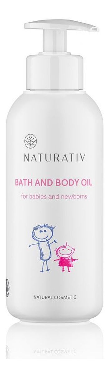Bath and body oli for babies and newborns oliwka do ciała i kąpieli dla niemowląt i dzieci
