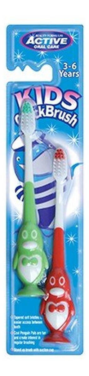 Kids Quic szczoteczki do zębów 2 szt.