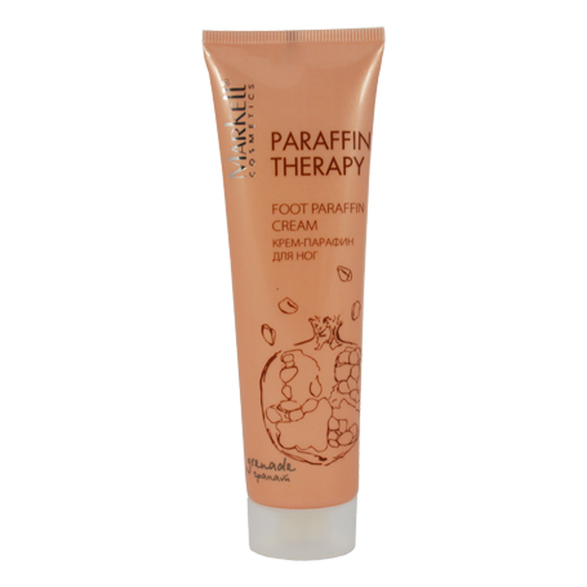 Markell Cosmetics Paraffin Therapy Granat Parafinowy Krem Do Stóp 100ml