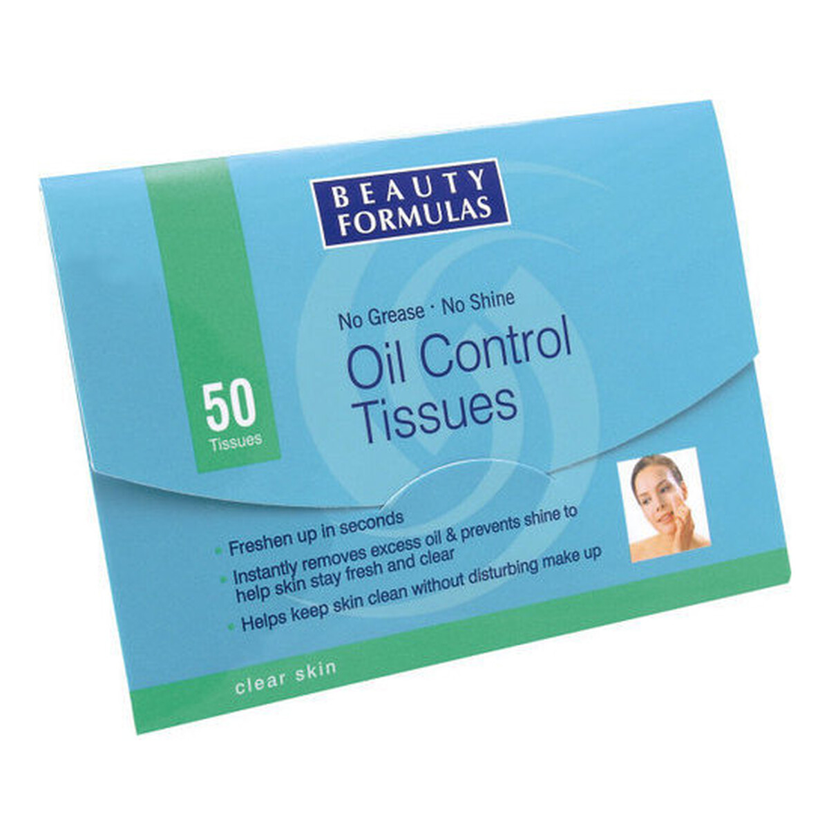 Beauty Formulas Skin Care Bibułki Matujące