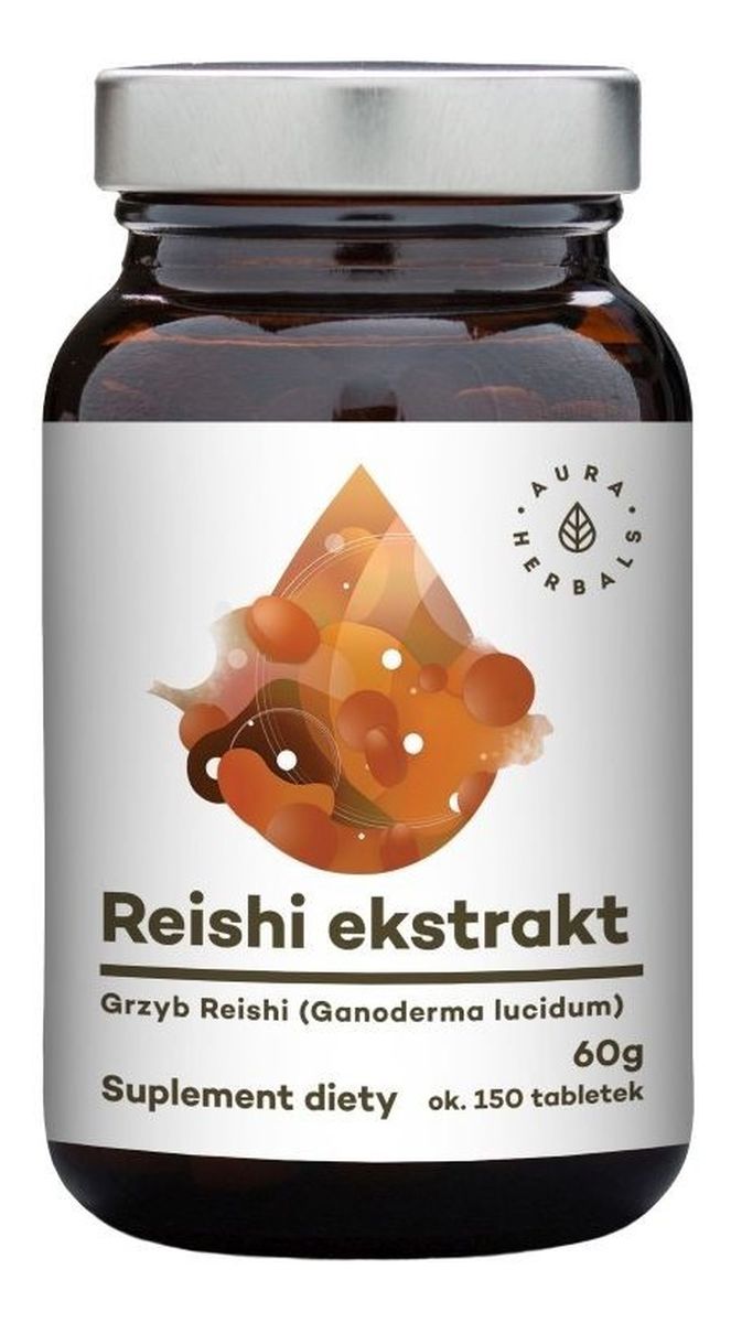 Suplement diety Reishi Ekstrakt 150 Tabletek