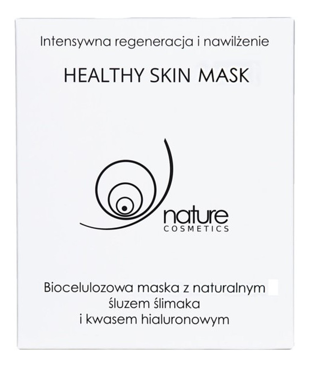 biocelulozowa maska z naturalnym śluzem ślimaka i kwasem hialuronowym