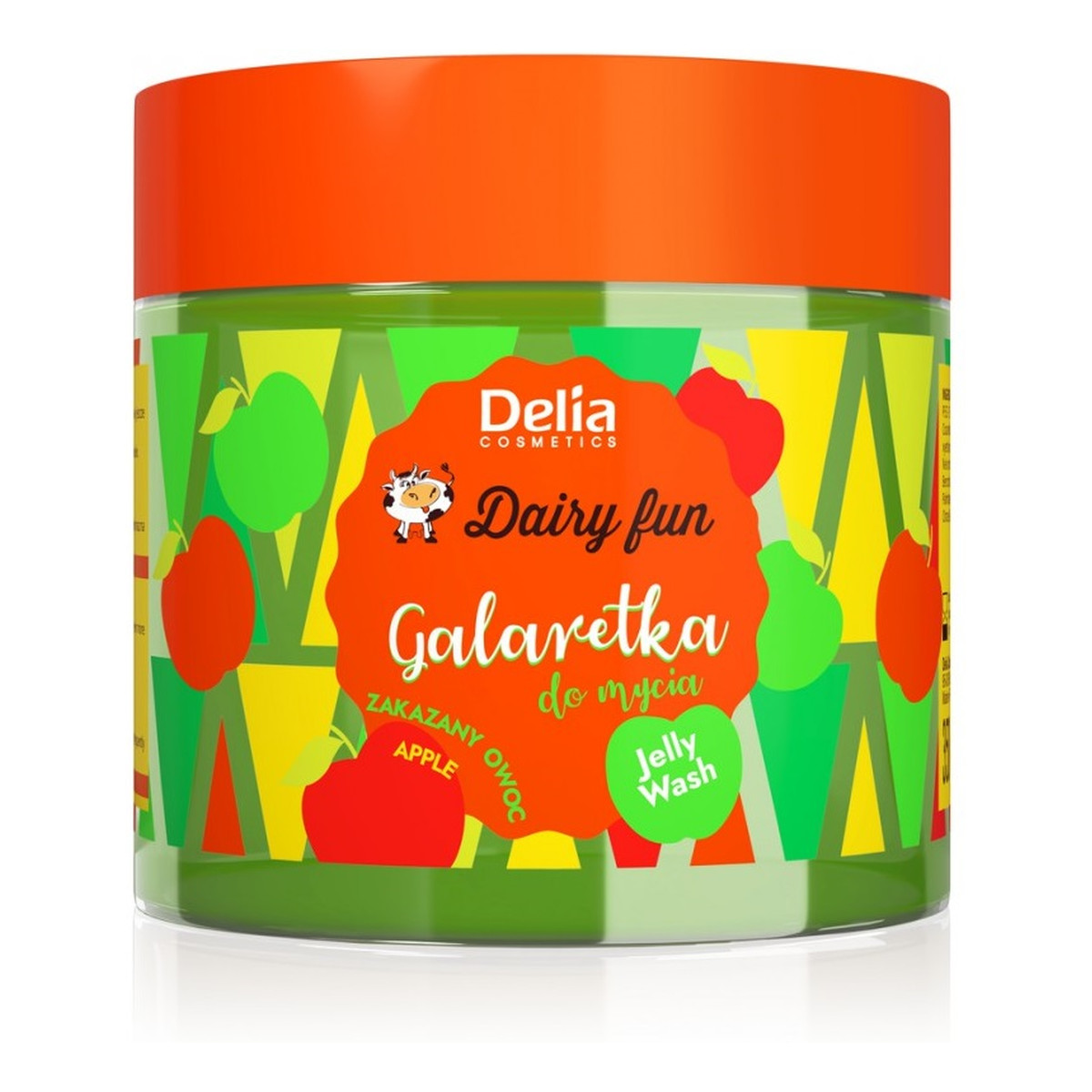 Delia Dairy Fun Galaretka Do Mycia Ciała Zakazany Owoc Jabłko 350g