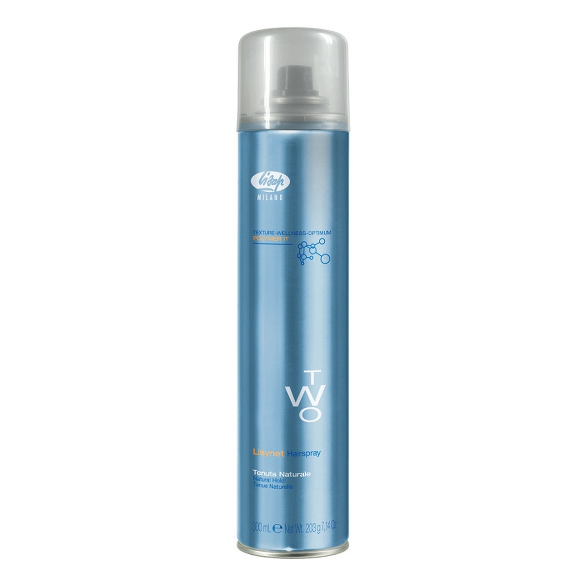 Lisap Lisynet Two lakier bez gazu do włosów 300ml