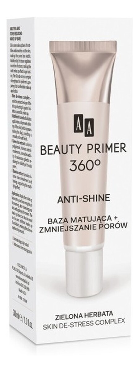 Skin De-Stress Complex matująca zmniejszająca pory