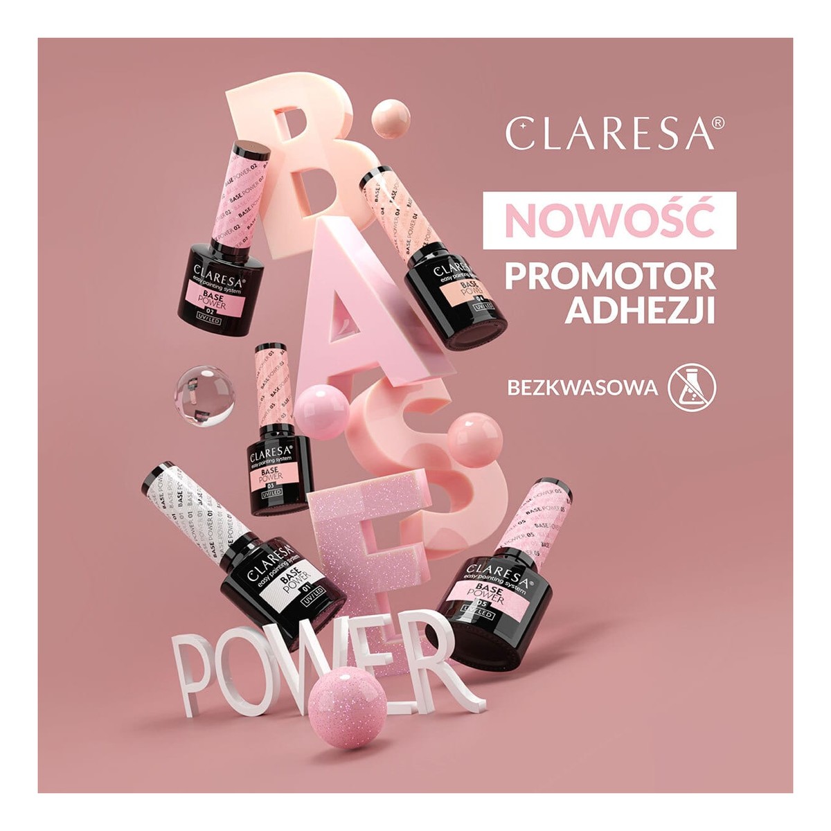 Claresa Baza Power Baza do paznokci uv/led 5g