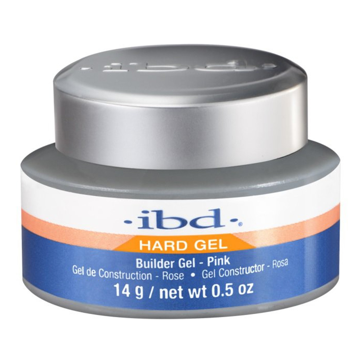 IBD Hard Builder Gel UV Żel budujący Różowy Pink 14g