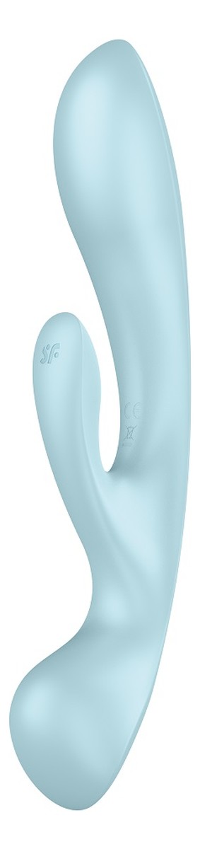 Triple oh wielofunkcyjny wibrator light blue