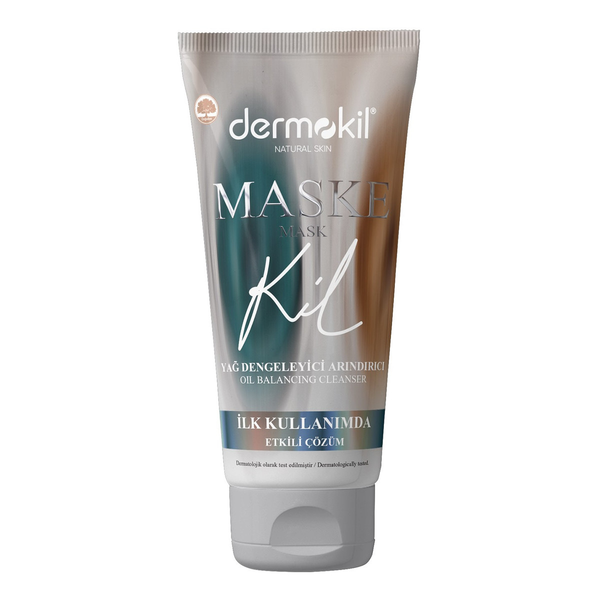 Dermokil Natural skin oil balancing cleanser clay mask maseczka z glinką 75ml