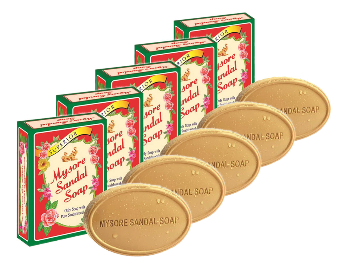 Mydło sandałowe Ajurwedyjskie 5x150g