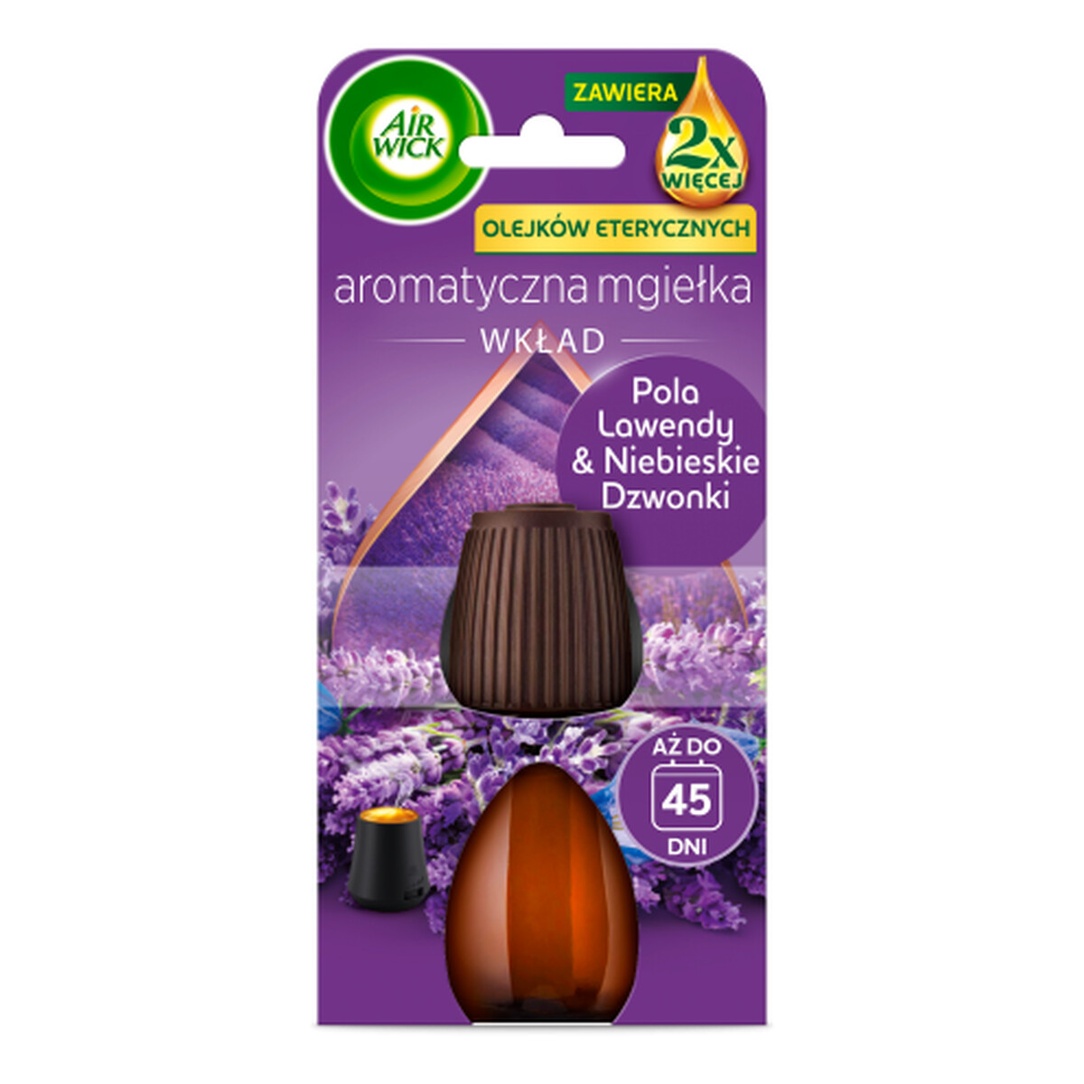 Air Wick Aroma Mist Mgiełka z olejkami zapas Pola Lawendy & Niebieskie Dzwonki 20ml