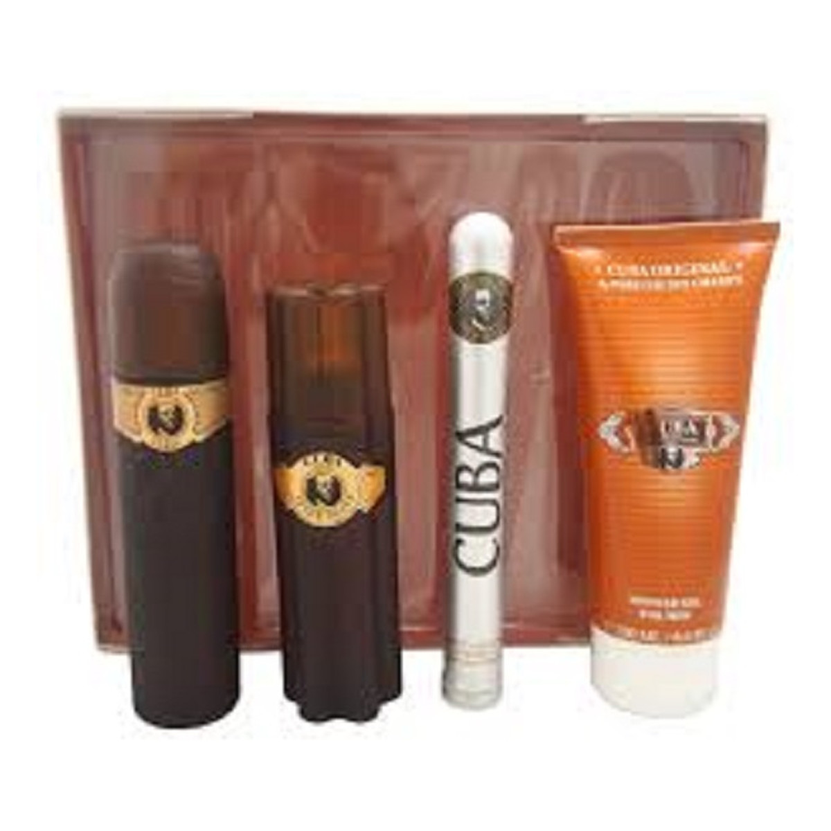 Cuba Paris Zestaw woda toaletowa spray 100ml + woda toaletowa spray 35ml + żel pod prysznic 200ml + balsam po goleniu spray 100ml