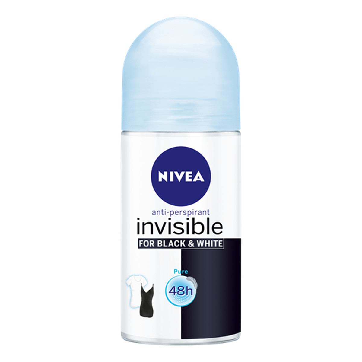 Nivea Invisible Pure Black&White Antyperspirant W Kulce 50ml