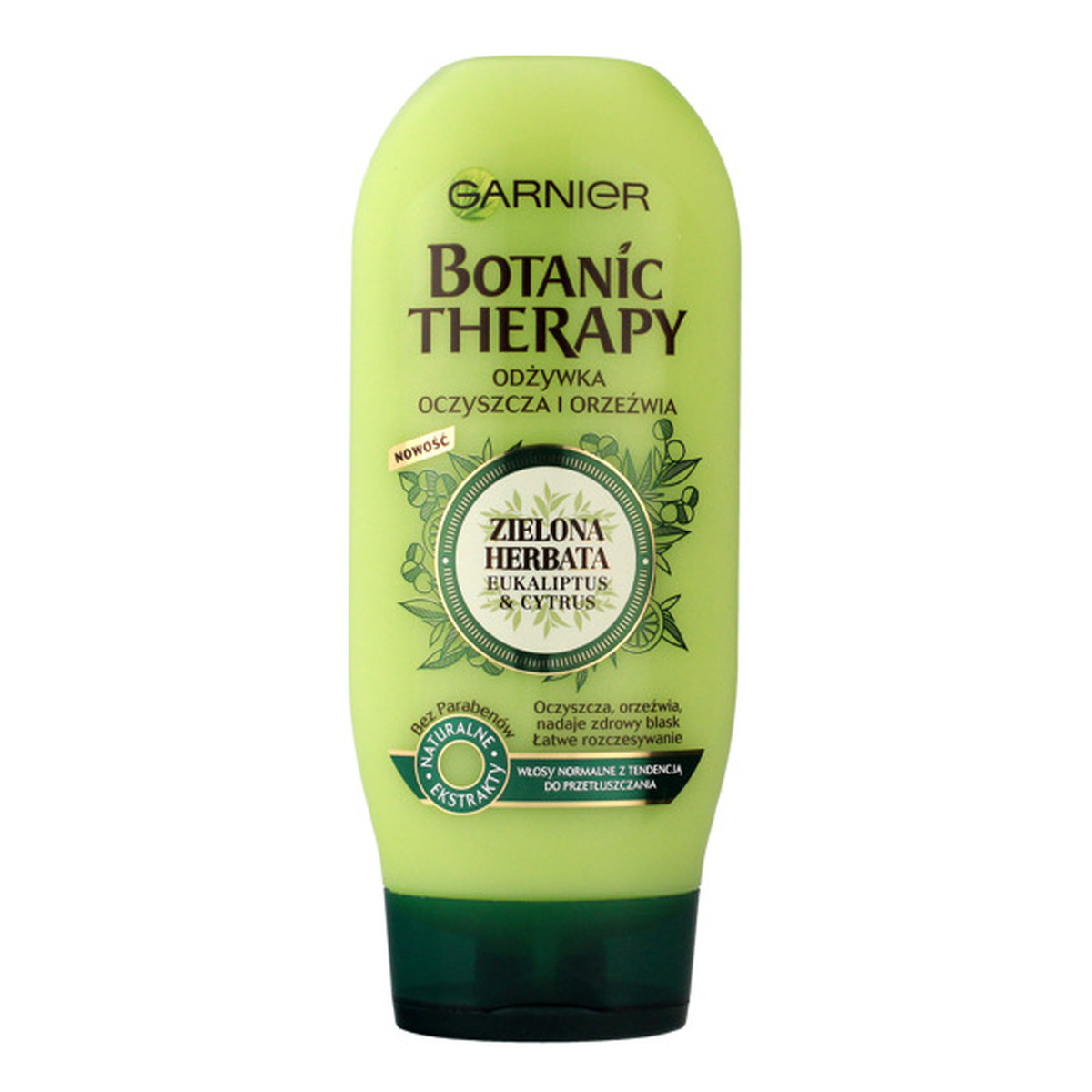 Garnier Botanic Therapy Odżywka do włosów normalnych i przetłuszczających Zielona Herbata 200ml