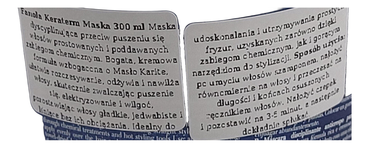 Maska Przeciw Puszeniu Włosów