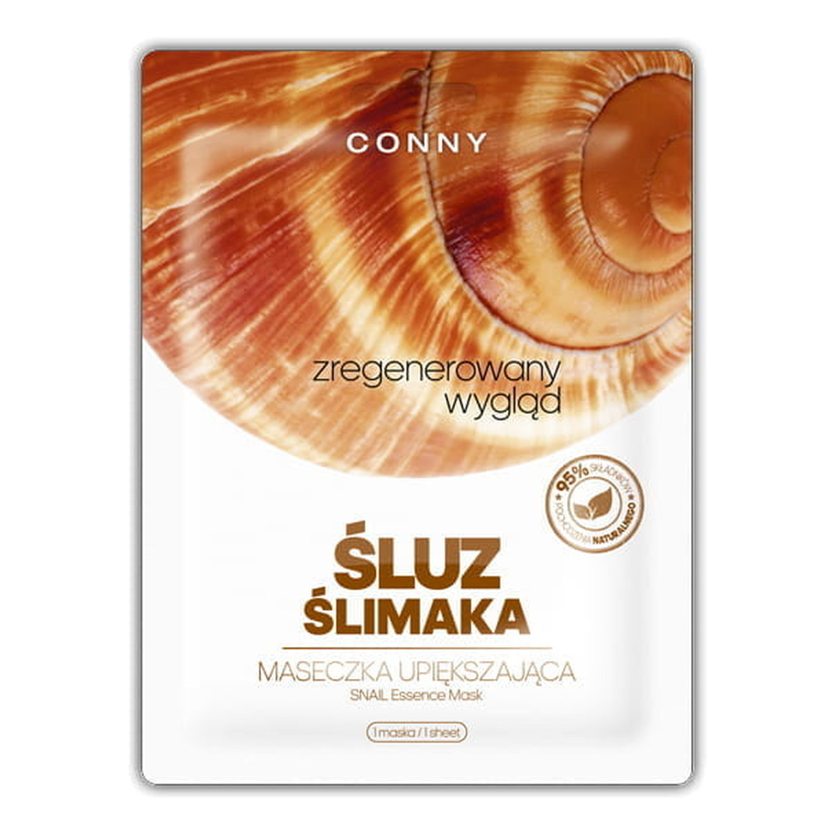 Conny Essence Mask upiększająca maseczka w płachcie Śluz Ślimaka 23g