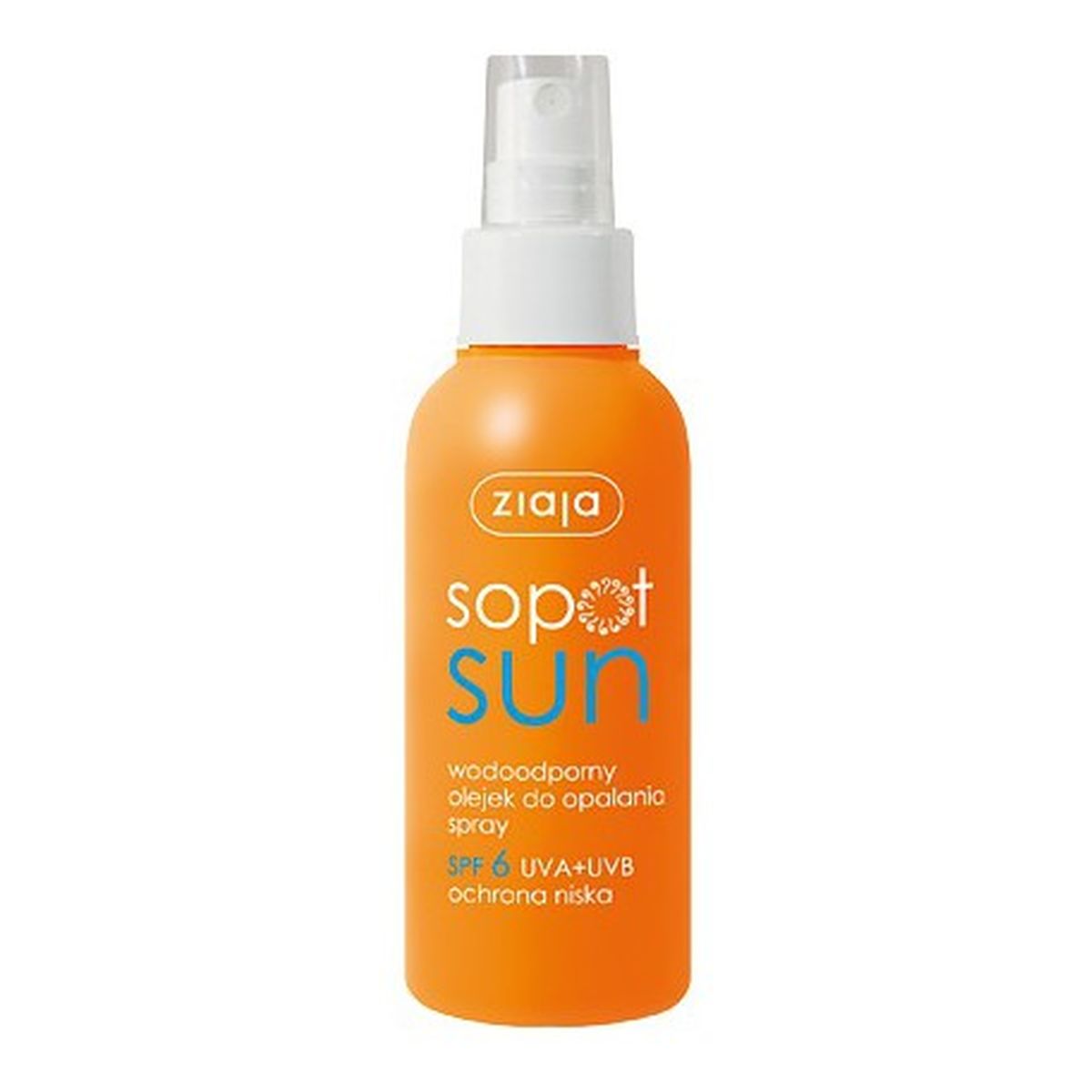 Ziaja Sopot Sun Olejek Do Opalania w Sprayu SPF 6 125ml